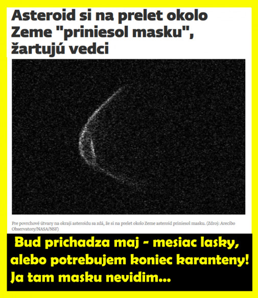 Dnes preletel popri Zemi asteroid